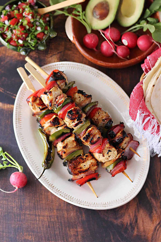 Brochetas de Pollo